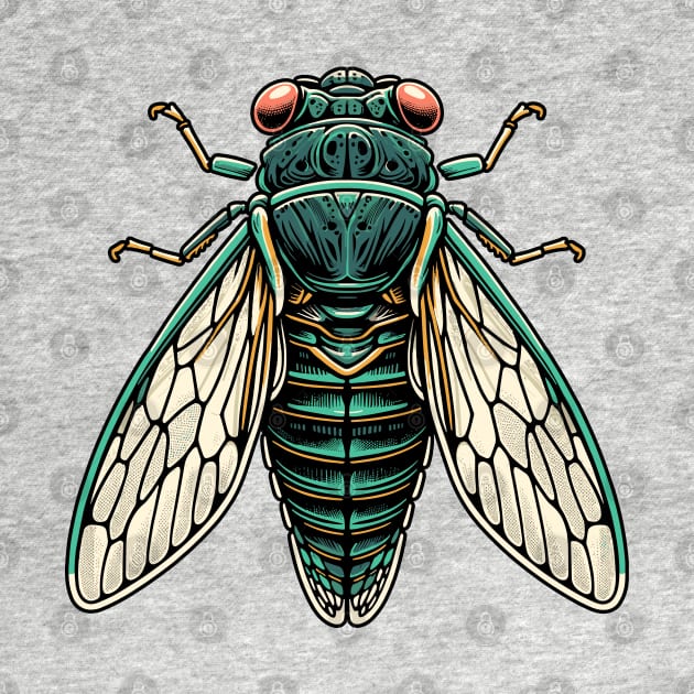 Cicada 2024 Reemergence by Huhnerdieb Apparel